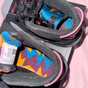 Jordan Kids Sneakers - Black, Pink, Blue, Purple